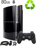 Obnovljen PlayStation 3 80GB z Jailbreak odklepom + 2 leti garancije