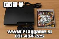 PS3 in GTA5 Razni PS3 SLIM, PS3 ULTRASLIM 10X IGRE, GARANCIJA