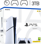 Sony PlayStation 5 3TB BluRay z dvema kontrolerjema - novo