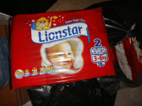 Plenice Lionstar 3-6kg,pampers.