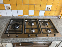 Plinska kuhalna plošča SMEG PS906-5