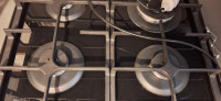 Plinska plošča Whirlpool črna