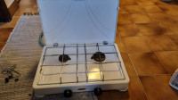 Prenosni plinski štedilnik EBOS in jeklenka 2 kg