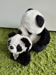 2x panda,  plišasta igrača