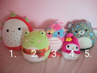 Squishmallow plišaste igrače