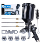 GEKO G03123 Barvna pištola HVLP - 4 šobe (1,3-1,4-1,7-2,0)