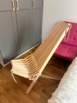 Nov lesen zložljiv stol/ počivalnik