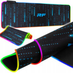 Osvetljena LED RGB računalniška podloga za miško in tipkovnico 80x30cm