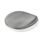 StarTech.com ergonomski zapestni oporni podstavek, drsni, srebrno-bel,