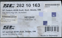 ST športne vzmeti VW, SEAT, ŠKODA -4cm, fedri