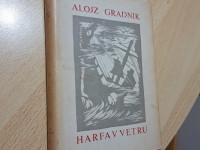 Alojz Gradnik: HARFA V VETRU, Ljubljana  1954, oštevilčena izdaja 167