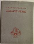 Drobne pesmi / France Zbašnik ; 1922
