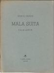 Mala suita za klavir [Glasbeni tisk] / Karol Pahor