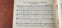 Partizanski napevi, prop. komisija pri IO OF, pesmarica, junij 1945