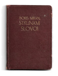 STRUNAM SLOVO! Boris Miran - Josip Stritar, 1922