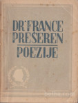DR. FRANCE PREŠEREN poezije (1952, VI. letnik)