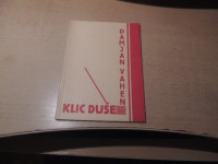 KLIC DUŠE D. VAHEN 1933