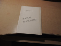 MRAČNI SAMOGOVORI D. VAHEN ZALOŽILA ŽELEZNIŠKA TISKARNA 1963