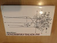Novembrska balada 1944 / Miha Klinar  / podpis avtorja
