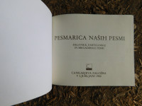 Pesmarica naših pesmi : Delavske, partizanske... 1980