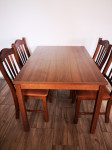 Gostinske notranje mize in stoli