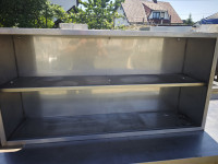 STENSKA OMARICA Z POLICO - INOX - 120 cm