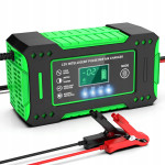 12V pametni LCD mikroprocesorski polnilec akumulatorjev 6A 100Ah