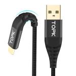 Kabel USB AN42, 3A, USB C, 1m, črn