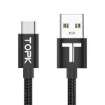 Kabel USB-micro USB, AN18, 3A, 1m, črn