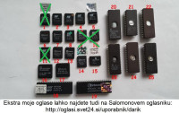 21 (povečini) BIOS CMOS EEPROM/UVPROM PLCC 32-pinskih čipov