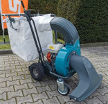 Bencinski ulični sesalnik listja 3,6 kW, 240 litrov