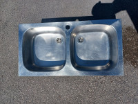 Dvojno kuhinjsko korito RF 77cm x 40cm