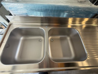 Inox umivalnik 200x70x90 (novo)