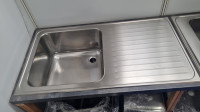 INOX NASADNO KORITO Z ODCEJALNIKOM 1000x550x250 mm,vgr..450x450x250 mm