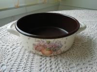 Emajliran lonec - kozica, premer 20 cm