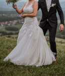 ŽENSKA POROČNA OBLEKA - prodam za 1/3 nqbavne cene!!!