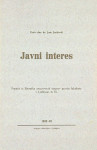 JAVNI INTERES, dr. Joso Jurkovič