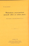 MATERIJALNA PRAVNOMOČNOST UPRAVNIH AKTOV PO NAŠEM PRAVU, dr. Joso Jurk