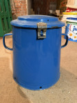 Deža (čeber) za mast emajlirana, 20L