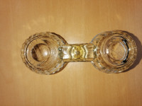 Stara steklena solnica iz 60tih 70tih let Retro