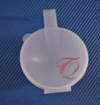 Velika vijolčna polkrožna posoda Tupperware