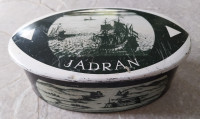 Vintage kovinska škatla za piškote KANDID - JADRAN