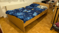 Alples postelja 120x200cm z Dormeo Memory foam vzmetnico
