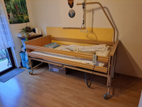 Električna negovalna postelja BURMEIER + vzmetnica + dodatki