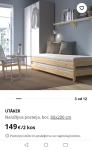 Ikea naložljiva postelja 80 X 200 (2 kom)