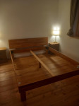 Lesena postelja 160x200