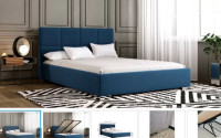Oblazinjena postelja 120x200