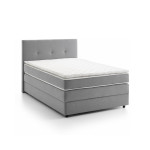OUTLET PONUDBA: box spring postelja Merlin 140 * 200 komplet, Siva-O10