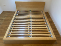 Postelja (160x200) IKEA MALM z nočnima omaricama