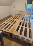 Postelja iz palet 160x200